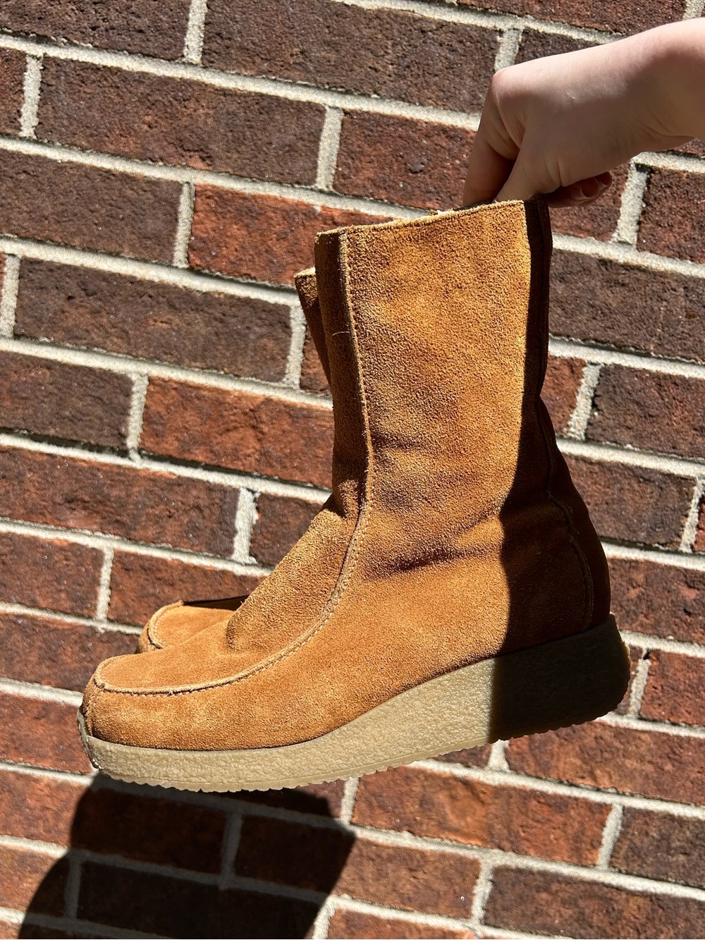 2000s leather suede boots - Picture 2 of 15